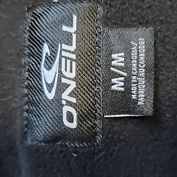 🟥3 For $15 - O'Neill Full Zip Black Hoodie - Picture 3 of 4